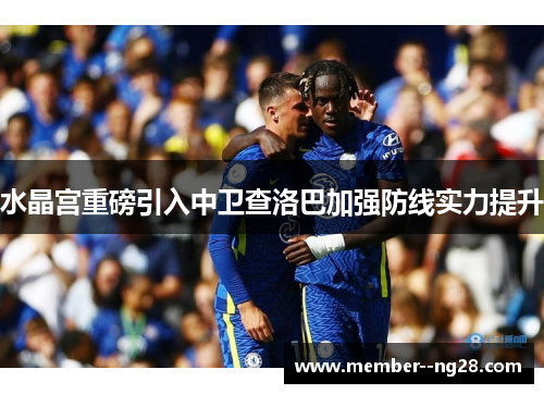 水晶宫重磅引入中卫查洛巴加强防线实力提升